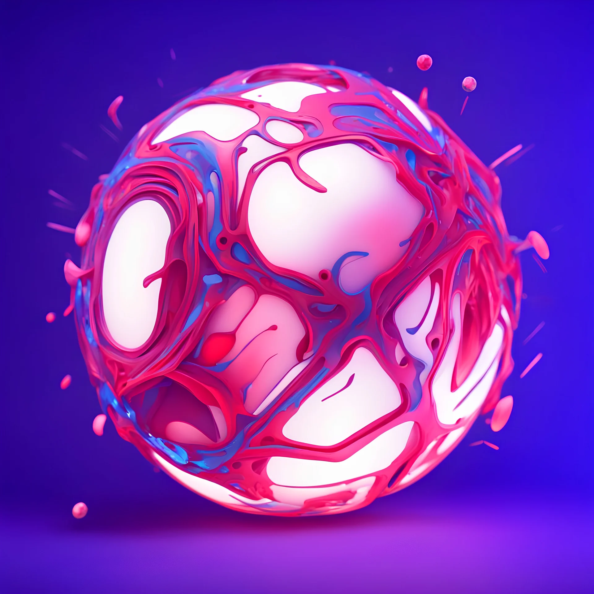 ball vangough style