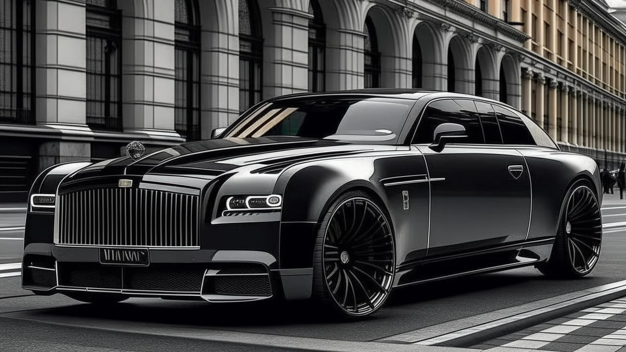 Cross between rolls royce and a camaro