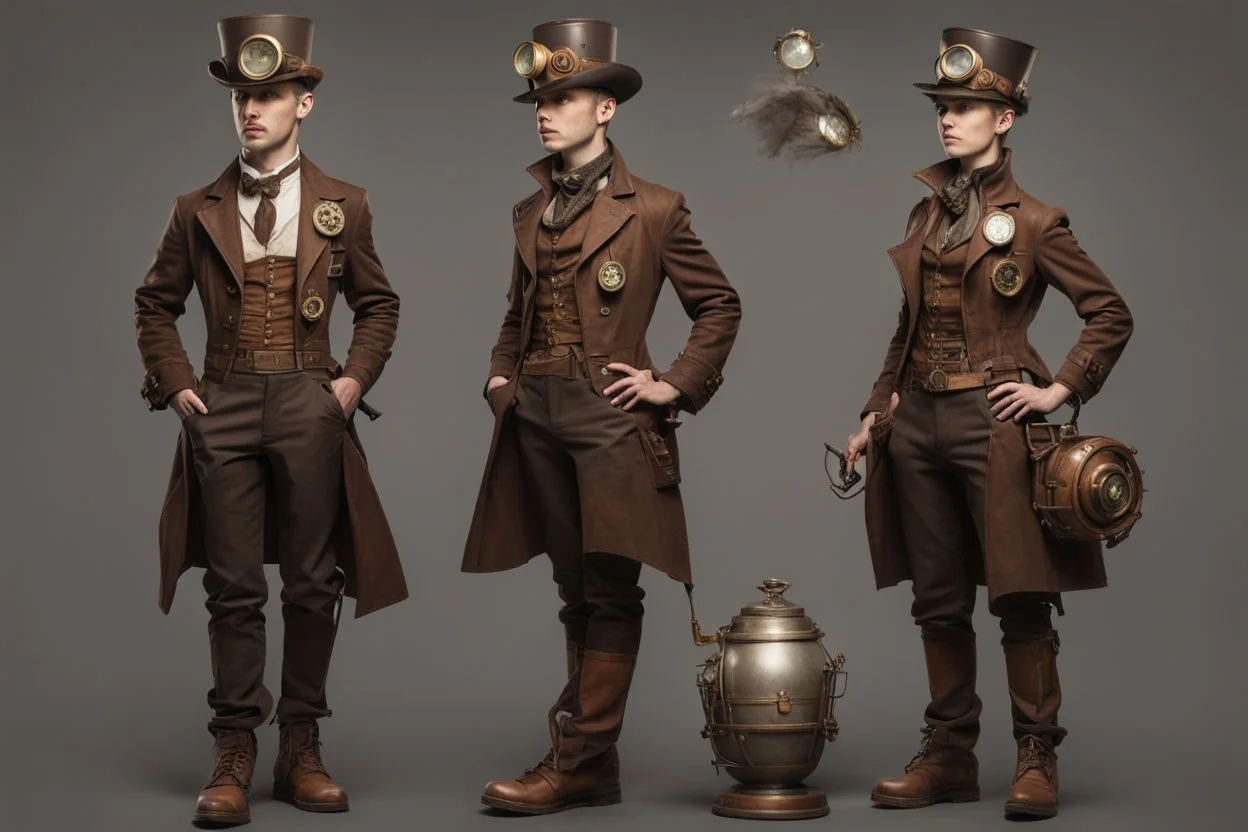 Наряд Воздушный Инженер, в стиле стимпанк