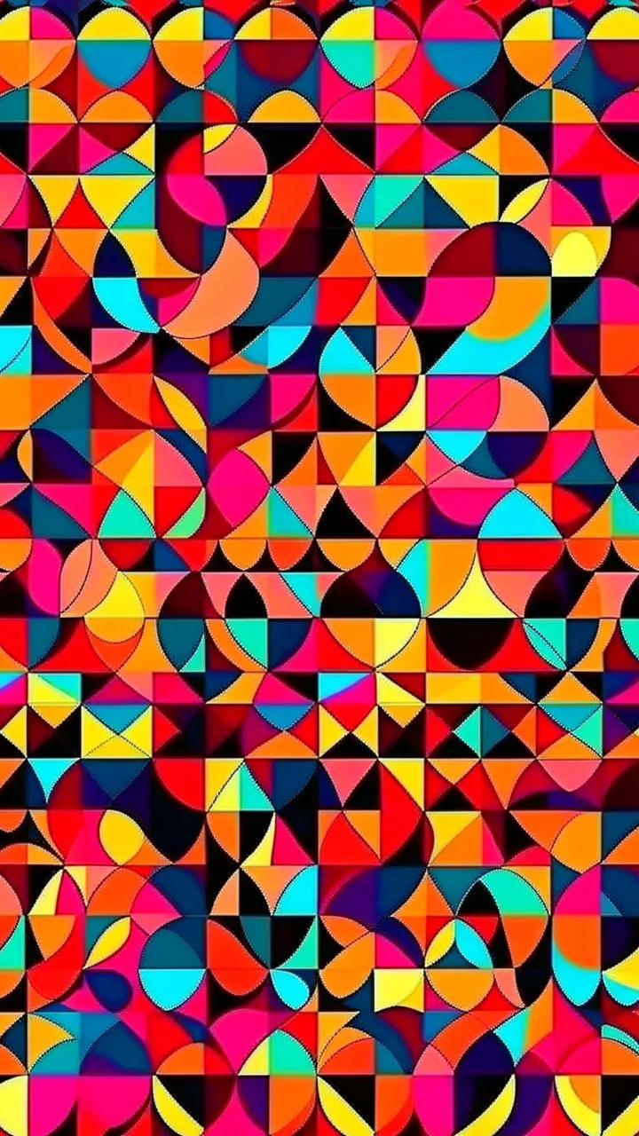 psychedelic geometric pattern