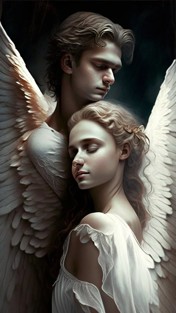 a Angel couple