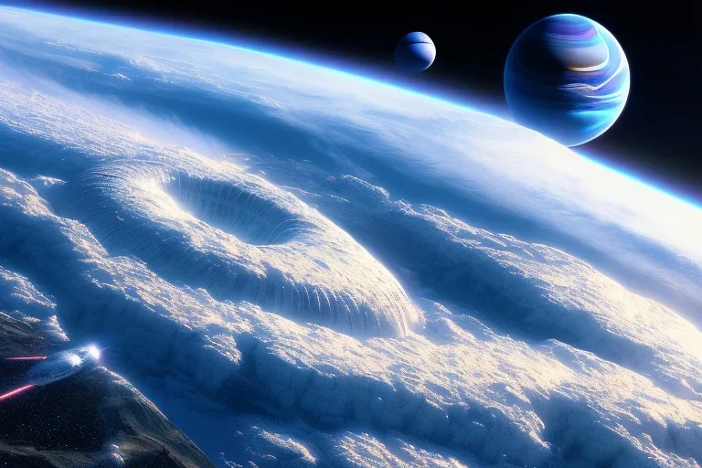 Planet Of The Future, Hyper Realistic, Hyper Detailed,