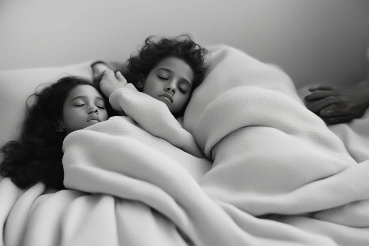 Они сдвинули кровати. Не сильно, всего на несколько дюймов, но достаточно, чтобы их края почти соприкасались. Седрик лежал на боку, повернувшись лицом к Элоди. Одна его рука была под щекой, другая — вытянута поверх одеяла, и ее пальцы были сплетены с пальцами Элоди. Элоди спала на спине, ее голова была повернута к нему. Даже во сне ее лицо, исцарапанное, но спокойное, было обращено в его сторону. Их дыхание было синхронным — глубоким, ровным, исцеляющим.