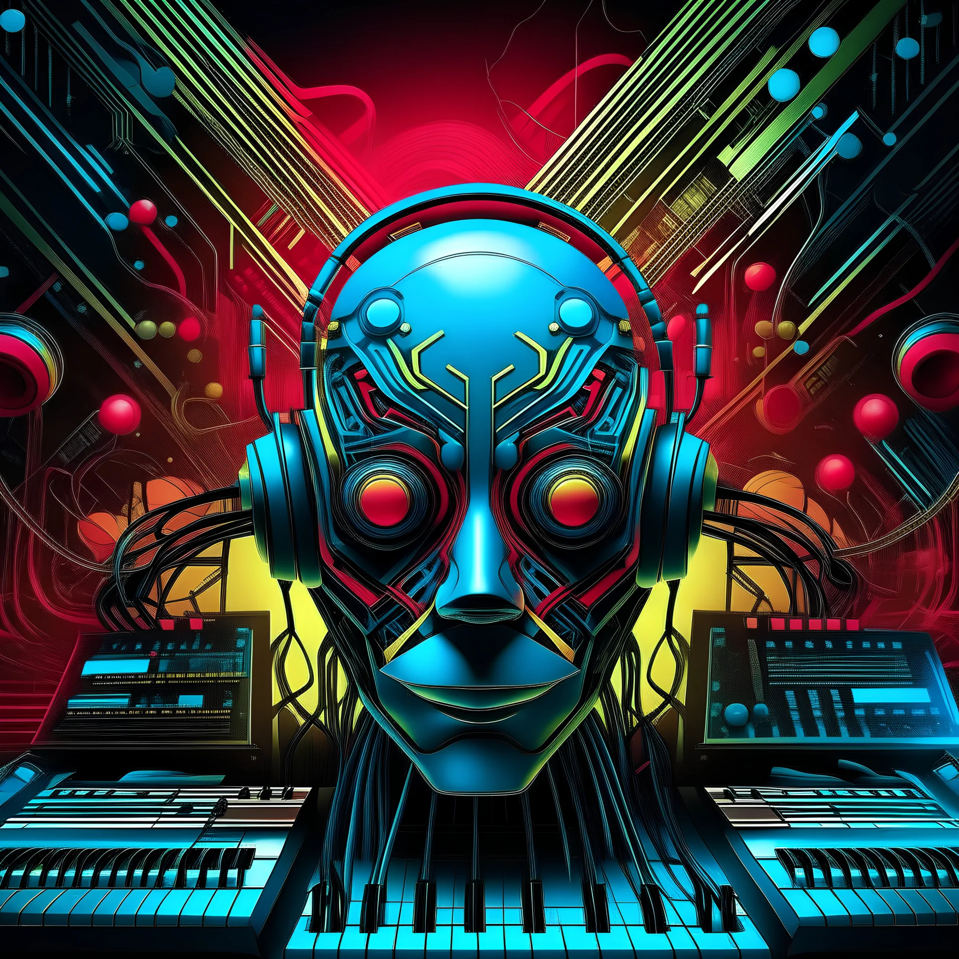 Revolutionary AI Drum & Bass Art Generator: Transforming Beats into Visual Spectacles!" This description highlights the cutting-edge nature of using AI to create drum and bass cover art, emphasizing the fusion of technology and creativity to produce captivating visual representations of music.