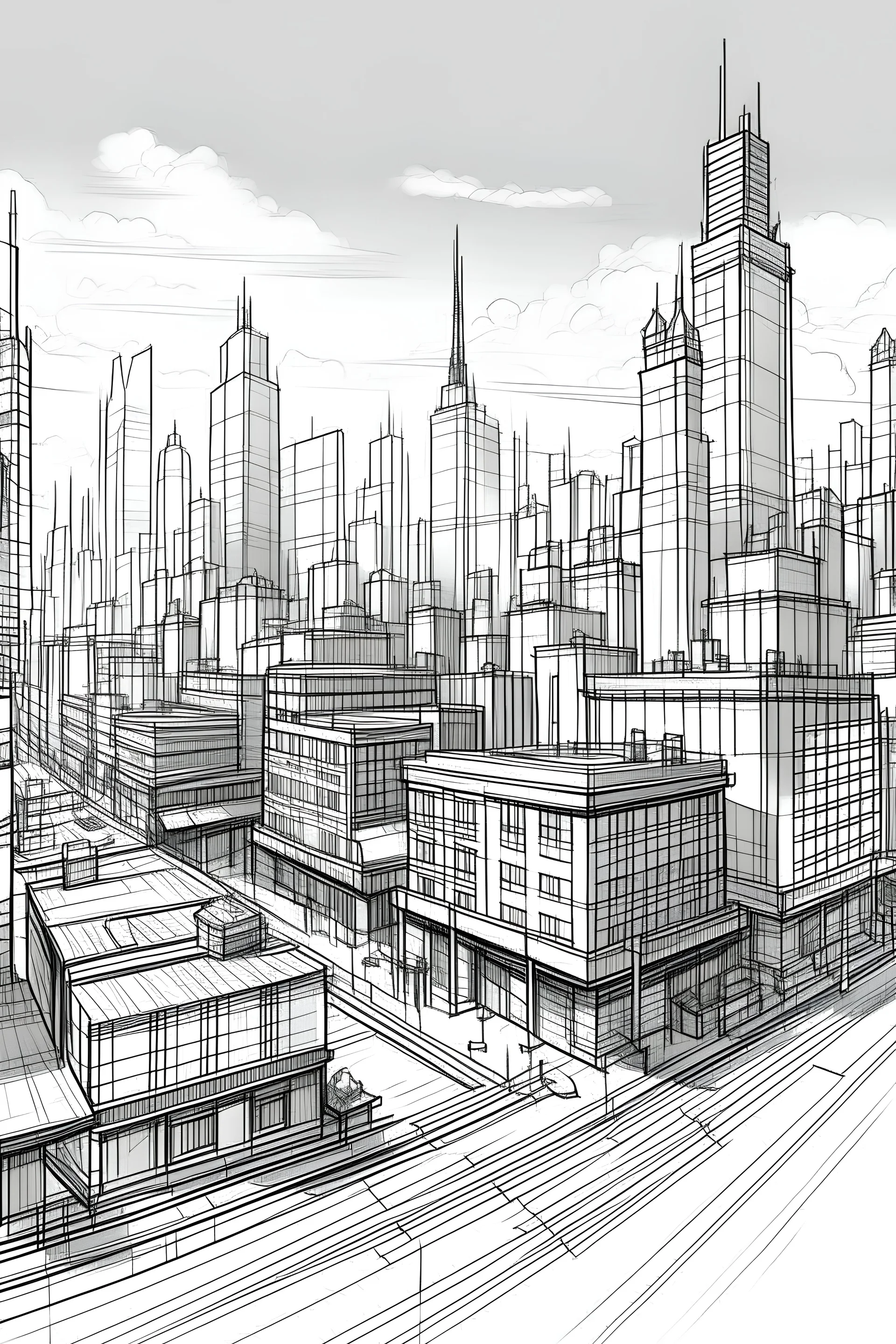 Drawing city