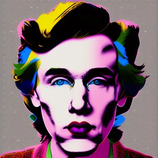 Andy Warhol selfie