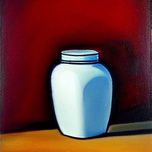 still life jar