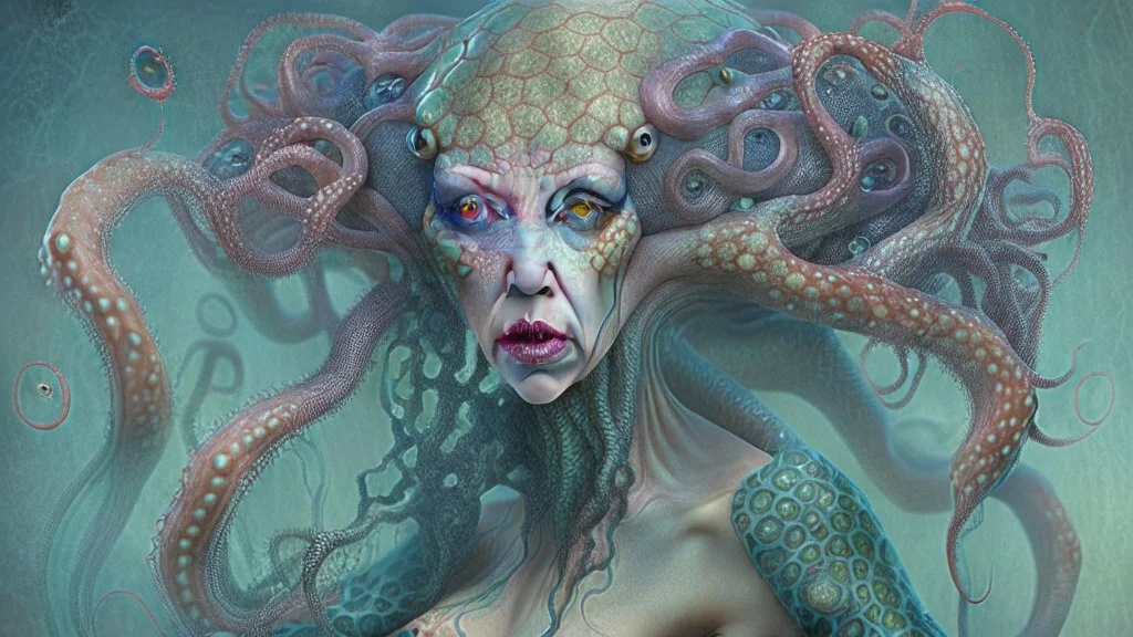 octopus woman