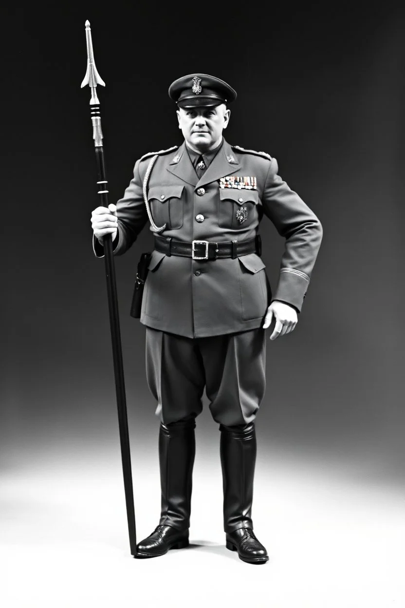 colonel heavy ranked in 1950, full body