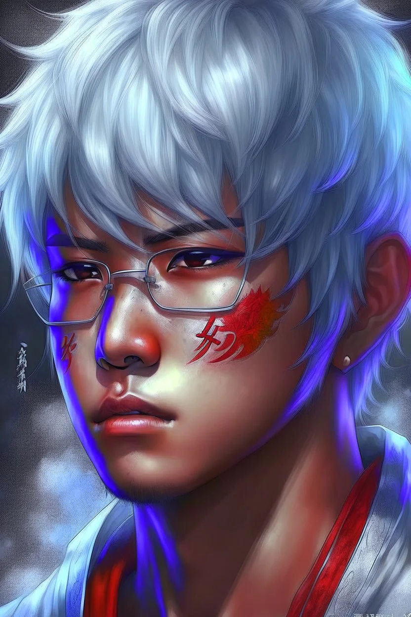 Sakata Gintoki, photorealistic