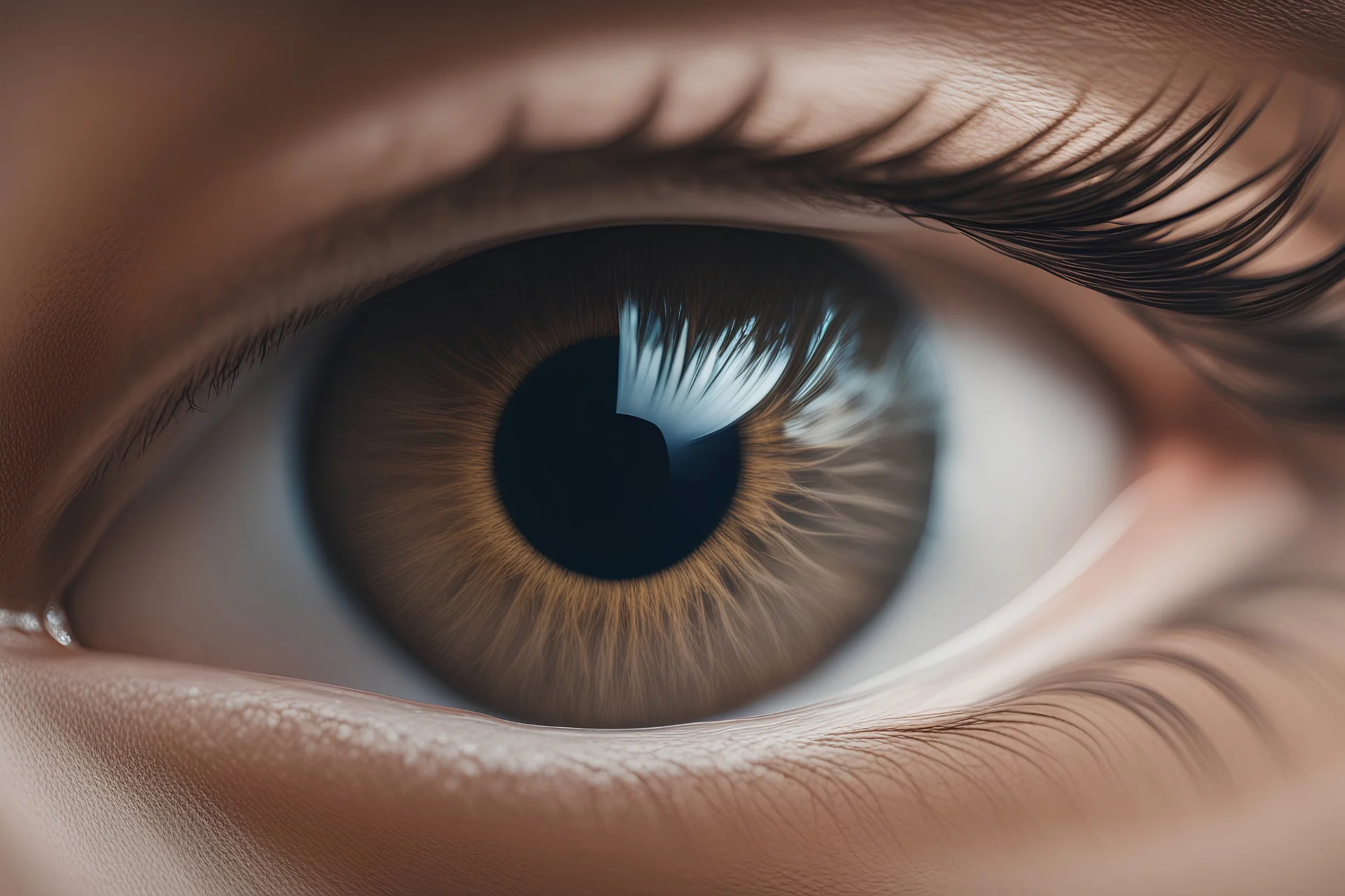 A eye, natural volumetric cinematic perfect light, 135mm, photorealistic, no bokeh, good depth of field, award winning photo, beautiful composition, 16k, HDR, sharp focus, masterpiece