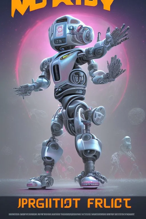 bright future propaganda robots