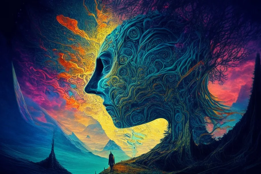 Solitude dmt art