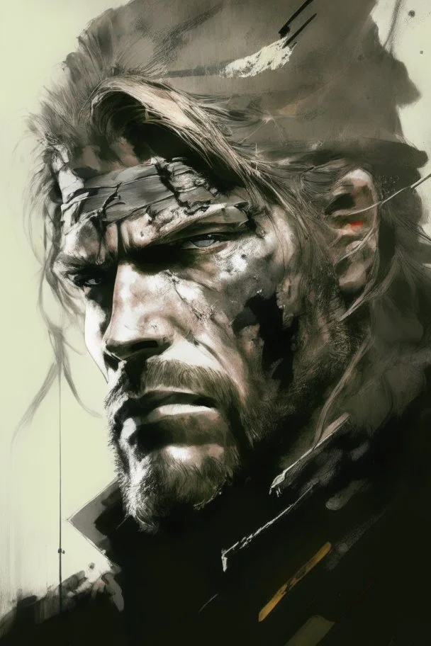 Portrait of The End, from Metal Gear 3
