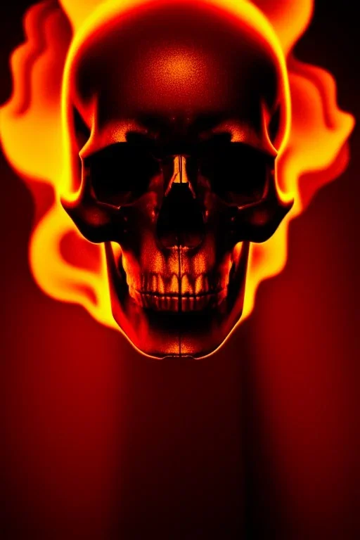 portrait of skull set in fire, cinematic lighting, photorealistic, ornate, intricate, realistic, detailed, volumetric light and shadow, hyper HD, octane render, unreal engine insanely detailed and intricate, hypermaximalist, elegant, ornate, hyper-realistic, super detailed --v 4