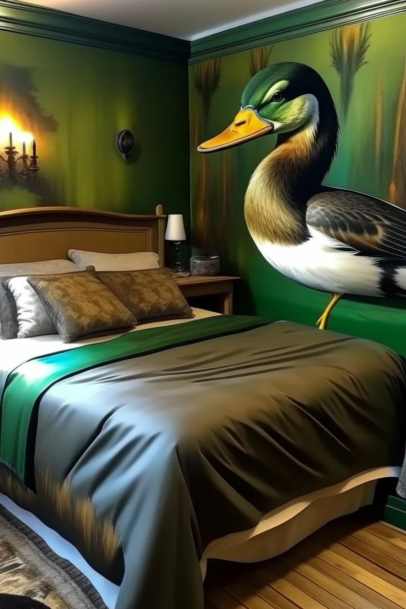 Mallard duck bedroom