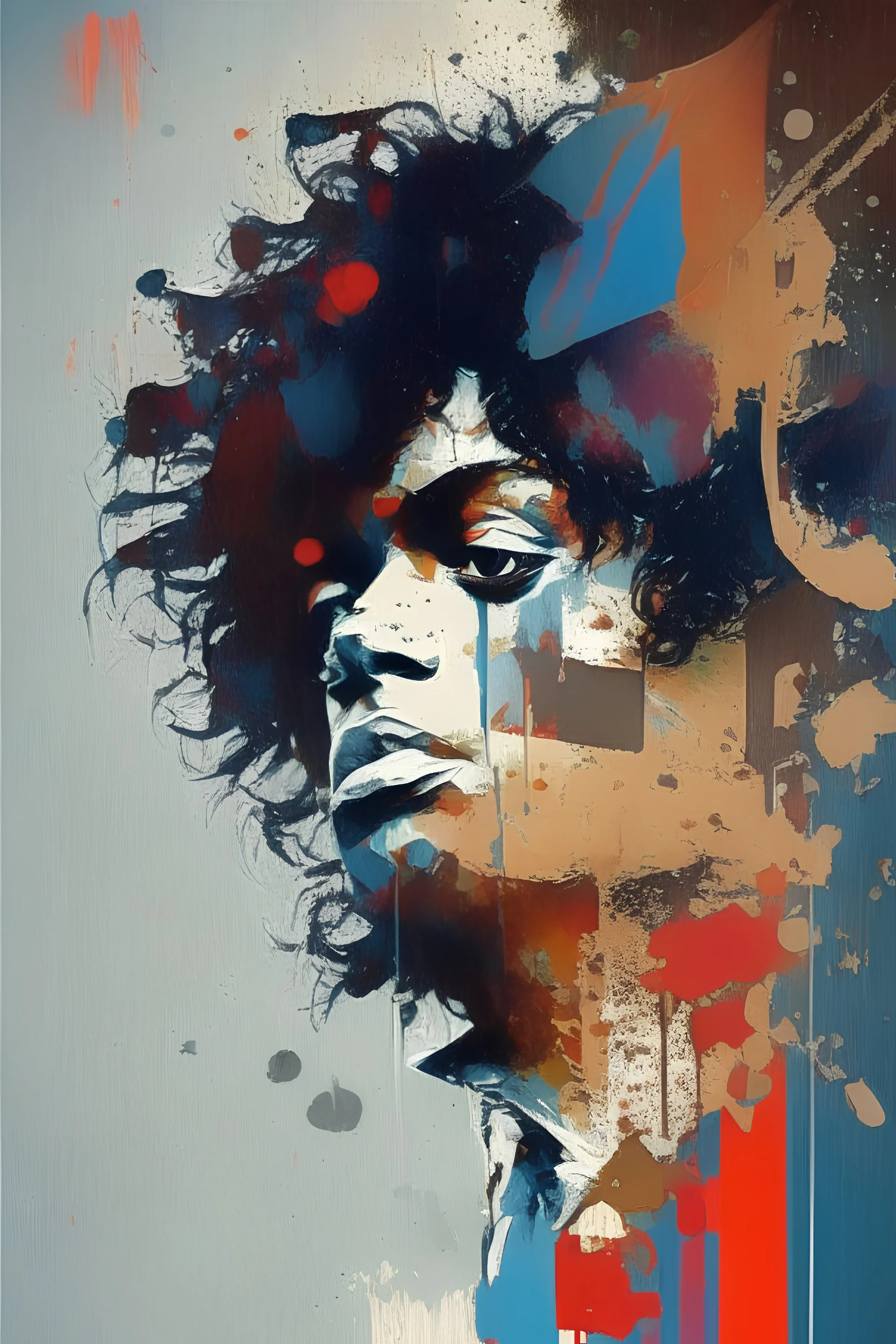 Michael Jackson , abstract style