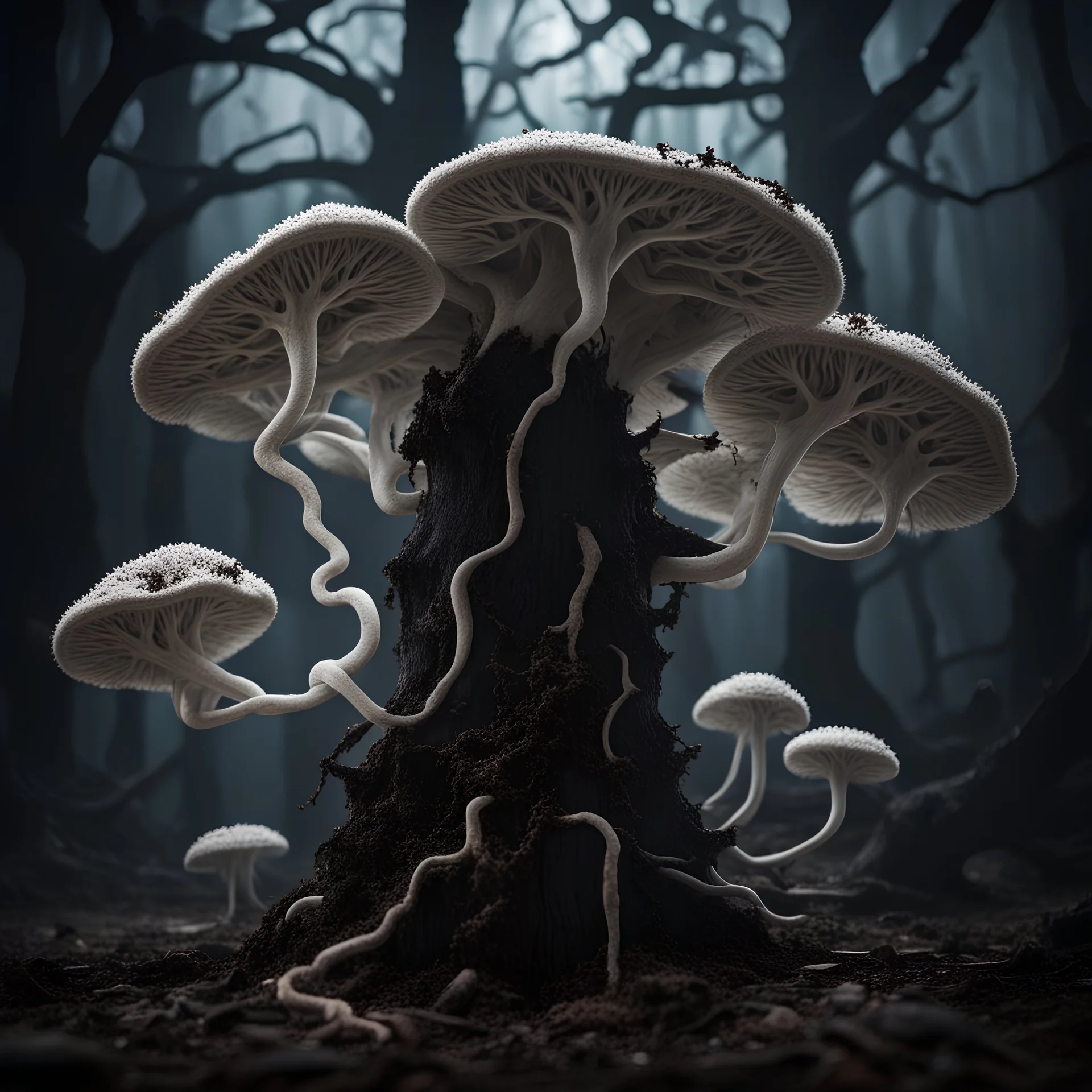 dark evil mycelium
