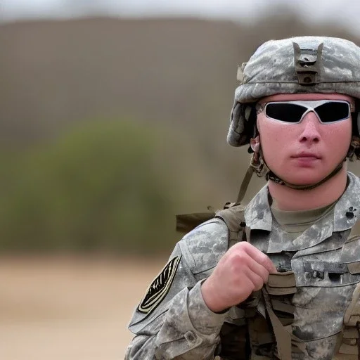 US ARMY BLIND GRUNT