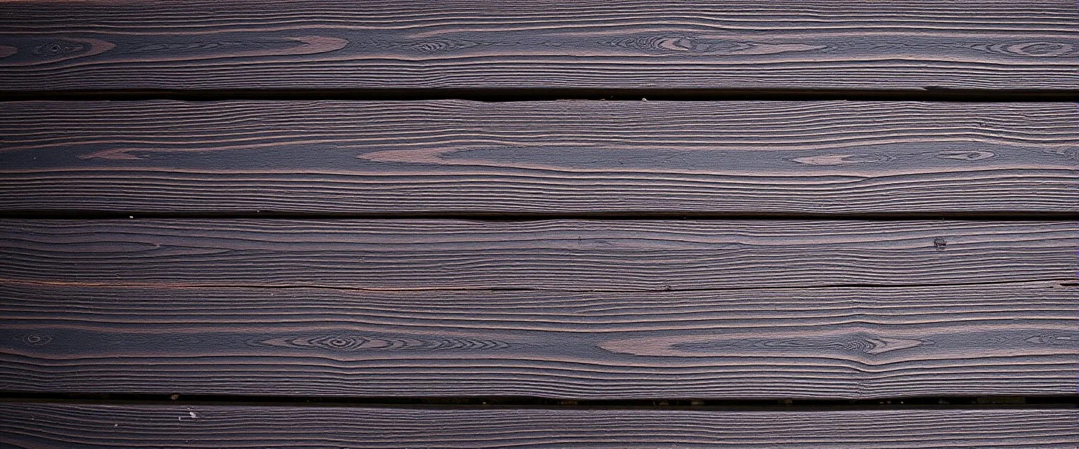horizontal wooden planks painted dark brown