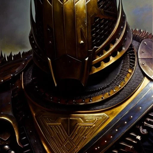 portrait 'Guts-Berserk',ancient metal armor ,painting by gaston bussiere, greg rutkowski, yoji shinkawa, yoshitaka amano, tsutomu nihei, donato giancola, tim hildebrandt, oil on canvas, cinematic composition, extreme detail,fit full head inside picture,16k