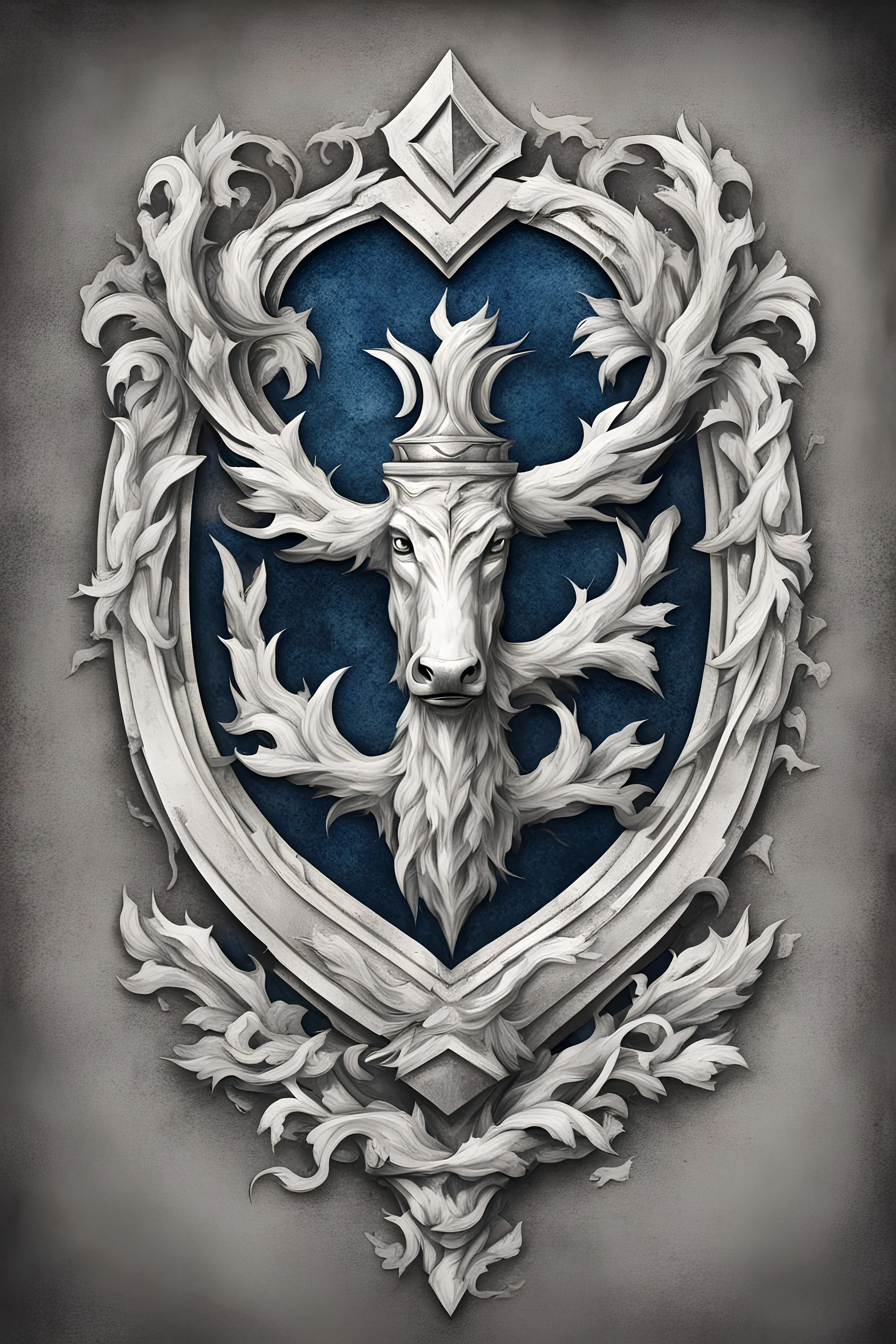 frost cowerd family crest with a huge Z in the center