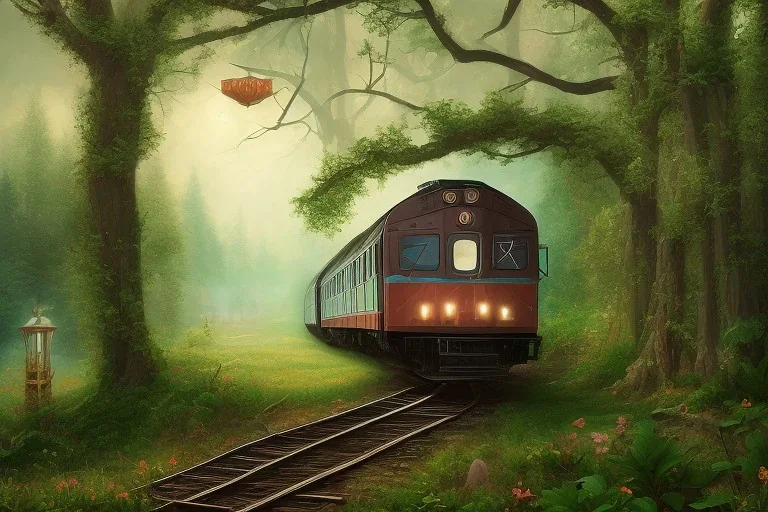 TRAIN FOREST