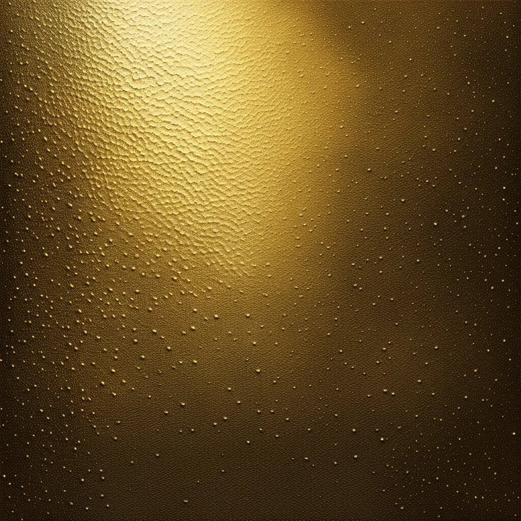 Hyper Realistic Grainy Grungy Glowing Golden Texture.