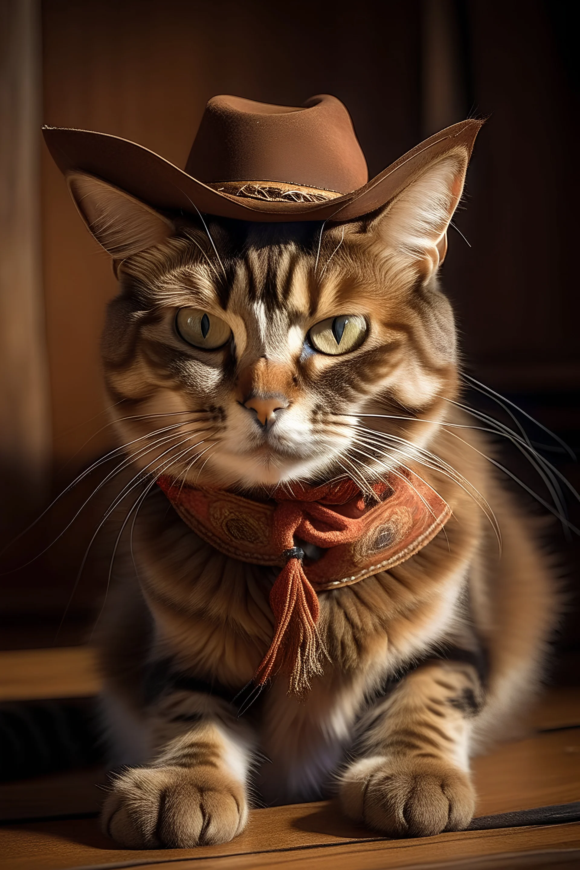 cowboy cat