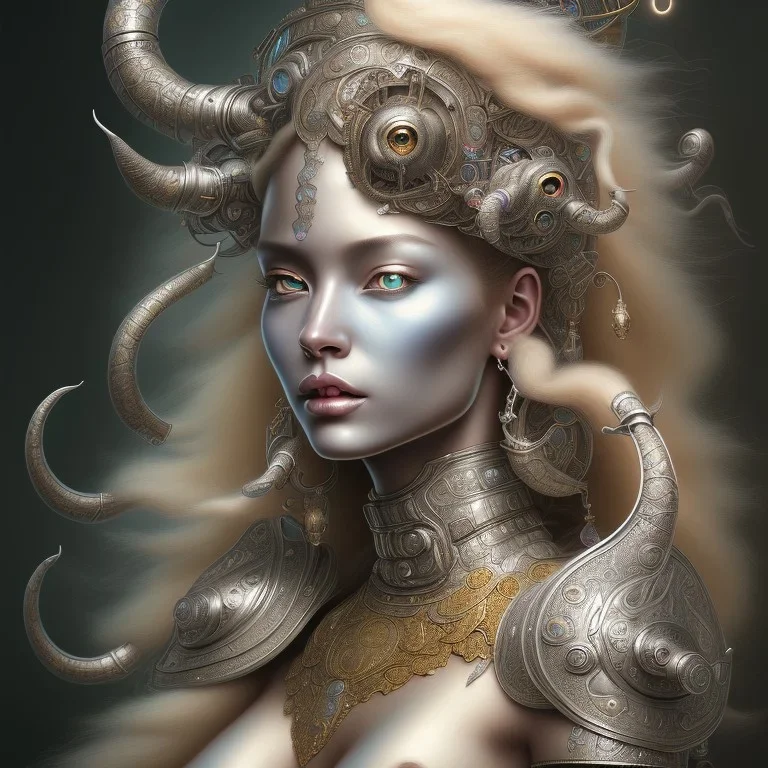 ssango fantasy, fantasy magic, intricate, sharp focus, illustration, highly detailed, digital painting, concept art, matte, artgerm and paul lewin and kehinde wiley, masterpiece silver elephant head bronze Asian African girl nice breast Afo hair turquoise golden waves