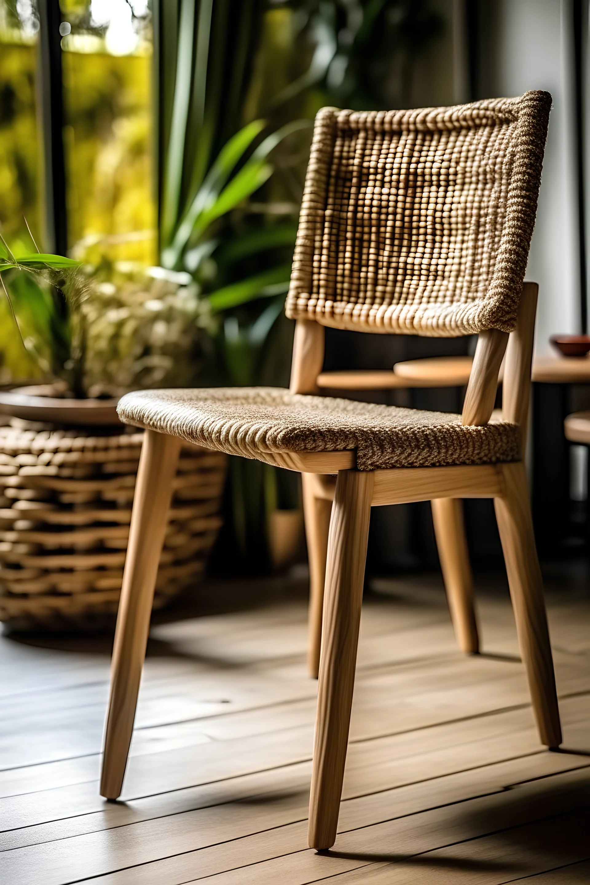 Corn dining chair