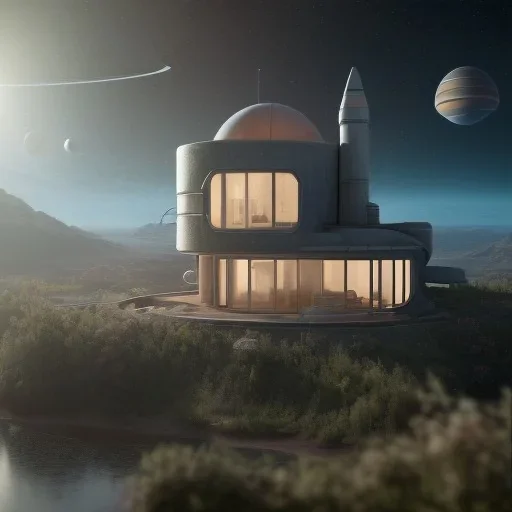 Designing a dream house in outer space could be a fun and rewarding project, and one that allows you to think outside the box and come up with creative solutions to the challenges that come with living in a space environment.