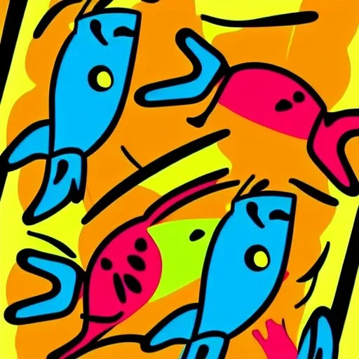 fish pop art