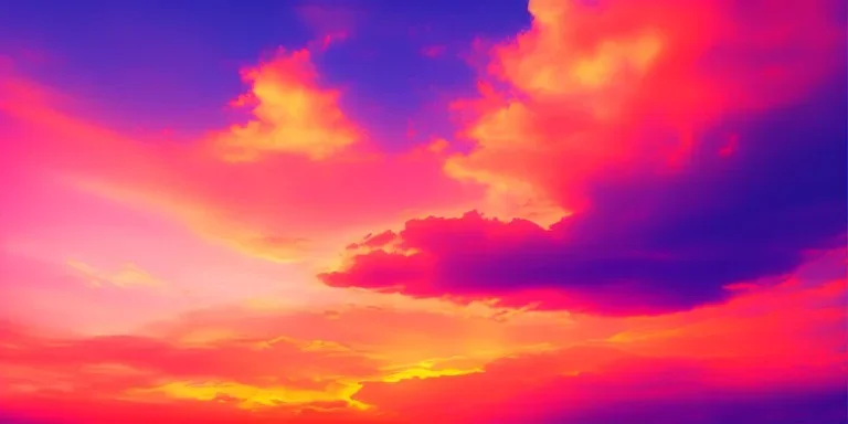 clouds, sunset, photography, orange and pink