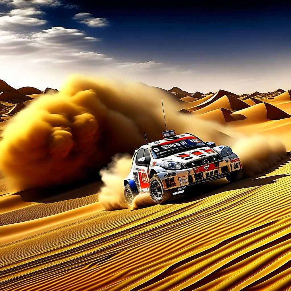 Desert rally