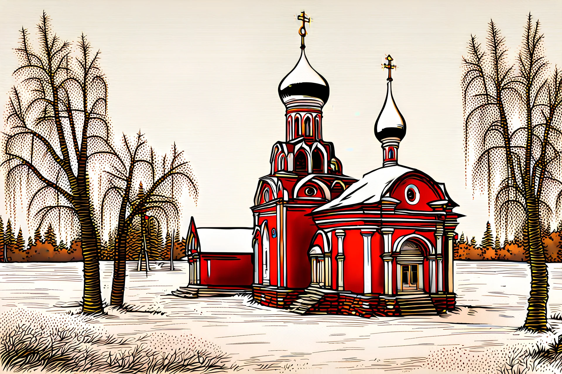 Russian Old Church 2d