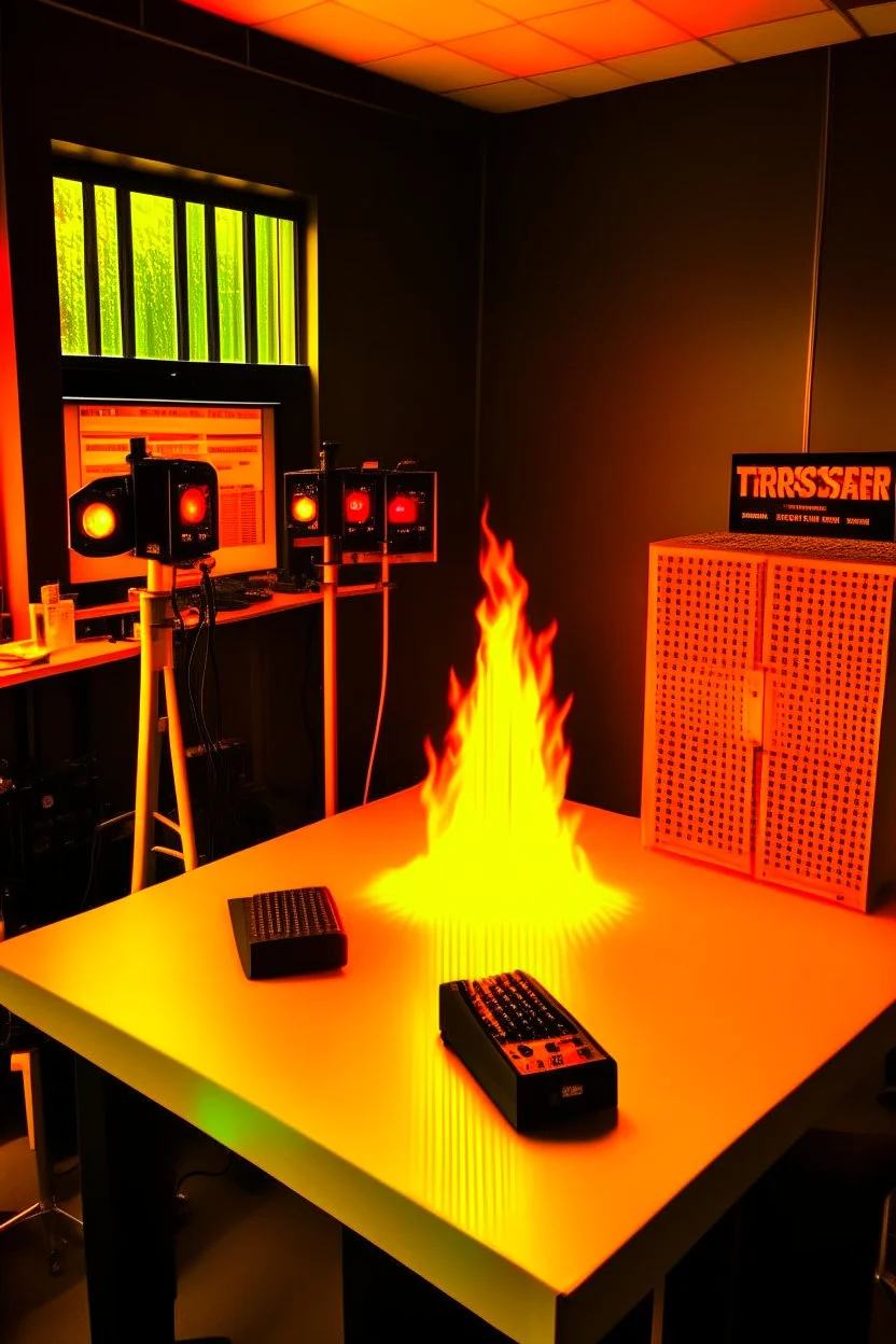 Firestarter studio de radio