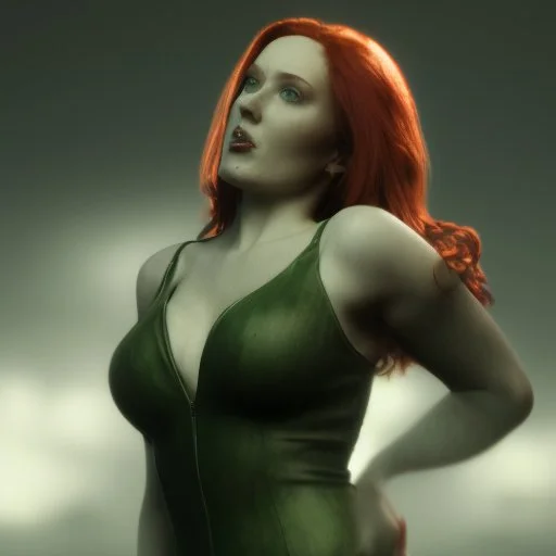 simone simons vocalist with poison ivy body face