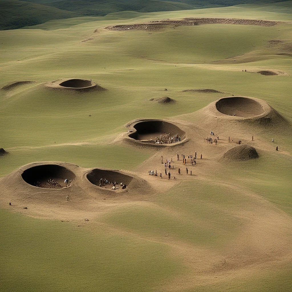 Beaker culture introduces the practice of burial in single graves, suggesting an Earlier Bronze Age social organisation of family groups.[153] Towards the Later Bronze Age the sites move to potentially fortifiable hilltops, suggesting a more "clan"-type structure.[154] Although the typical Bell Beaker practice of crouched burial has been observed,[155] cremation was readily adopted[156] in accordance with the previous tradition of the autochthons.[134] In a tumulus the find of the extended skele