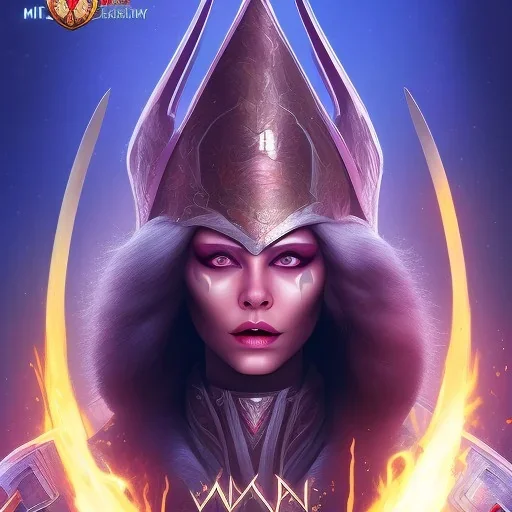 Woman mutant witchs horners