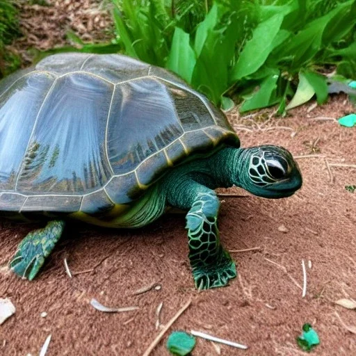  one turtle and aurora