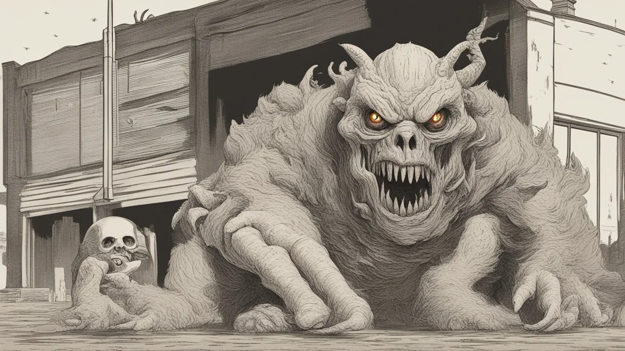 وحش مخيف للسفر عبر الزمن