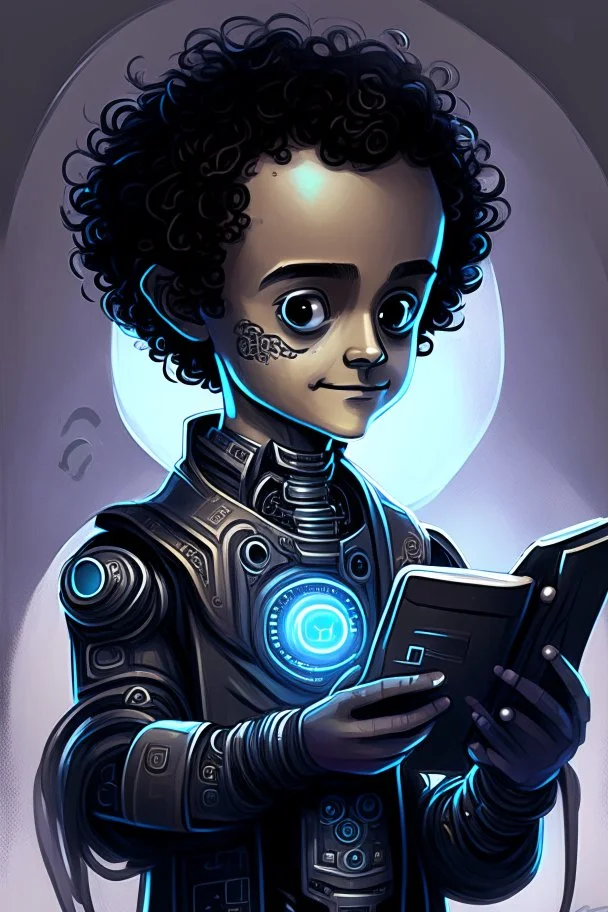 a young tech god for my poe chatbot