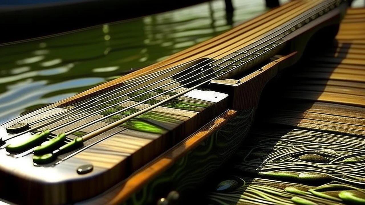 Bridge aesthetics are rickety planks and a sudden drop, folklore is the bargain of the flat-faced bass daemon.