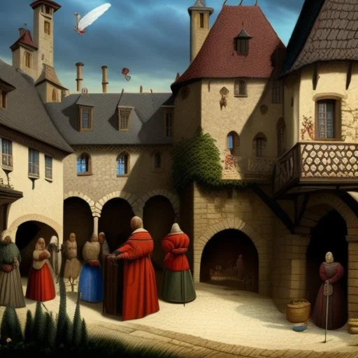 The medieval life of the unprivileged estate