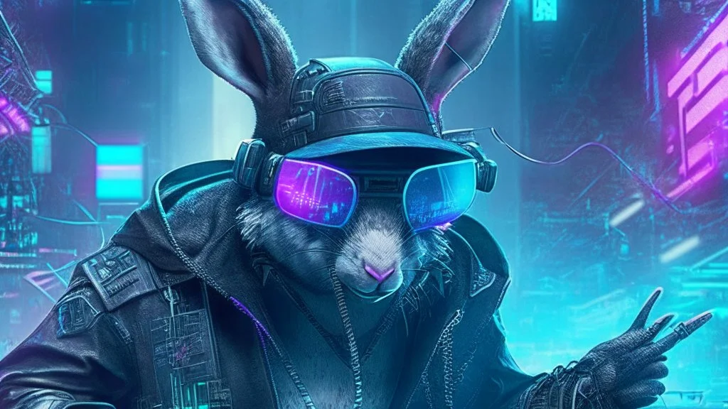 watch dogs cyber punk hacker rabbit