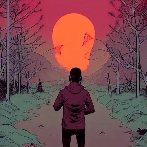 happy new ear, concept art, asaf hanuka, dan mumford, post-apocalypti