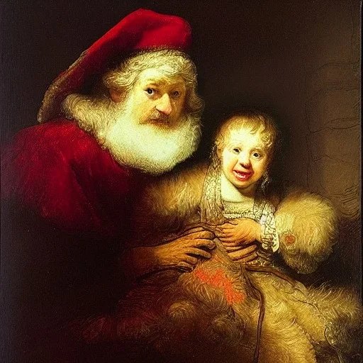 Rembrandt merry Christmas