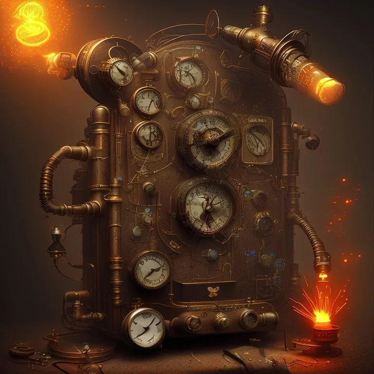 Animateur Radio enfer steampunk