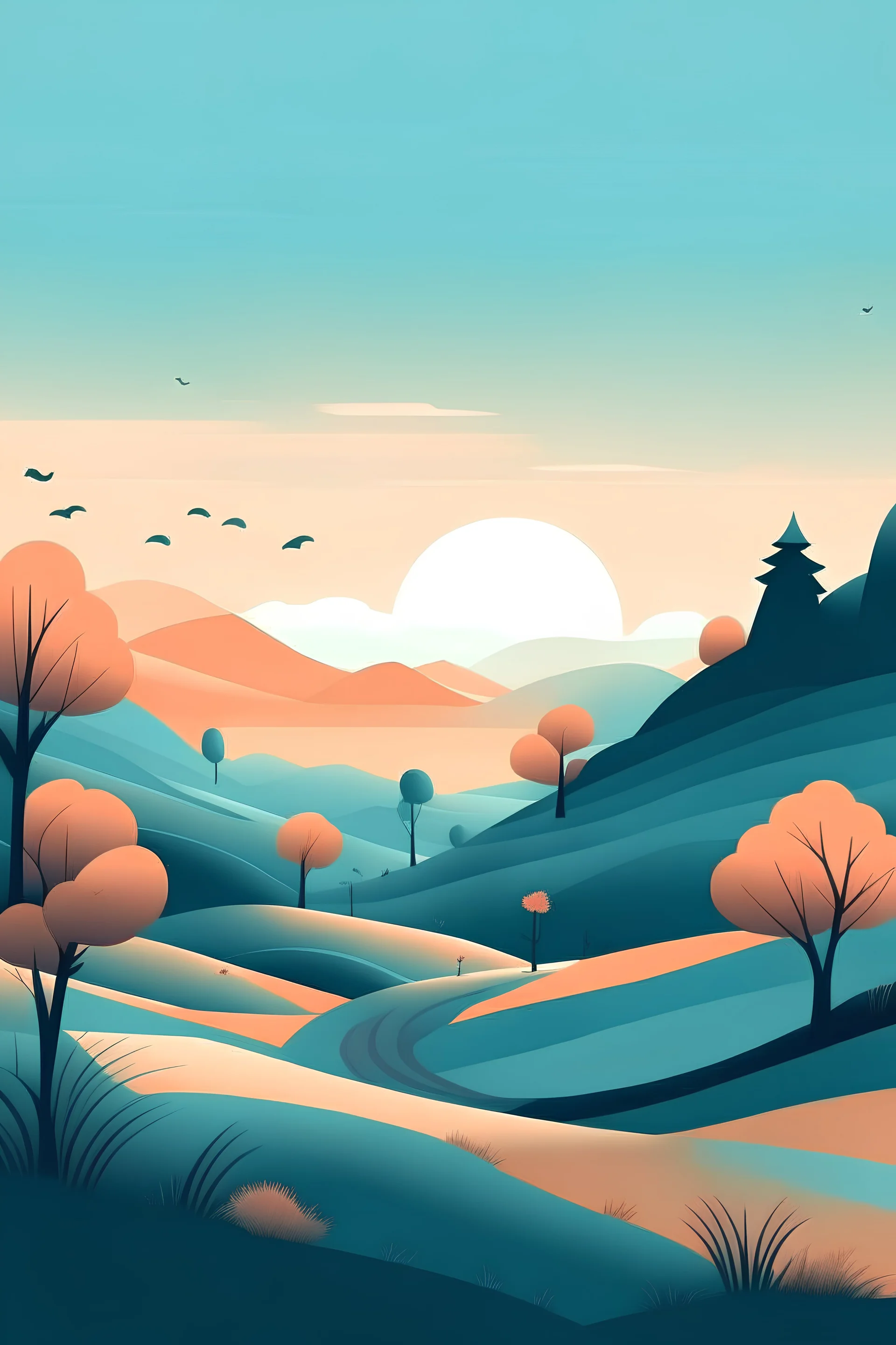 landscape illustration